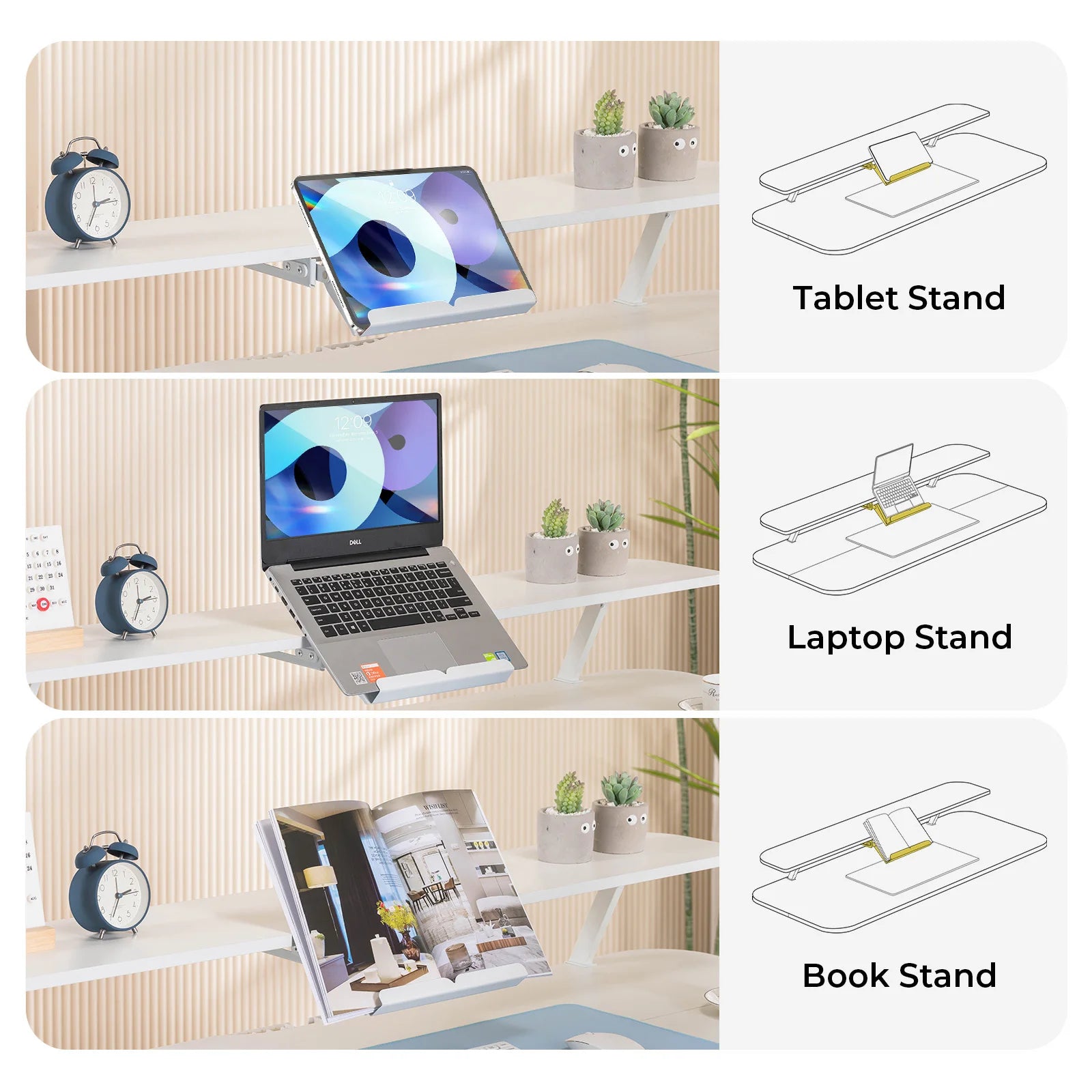 Standing Desk with Drawers