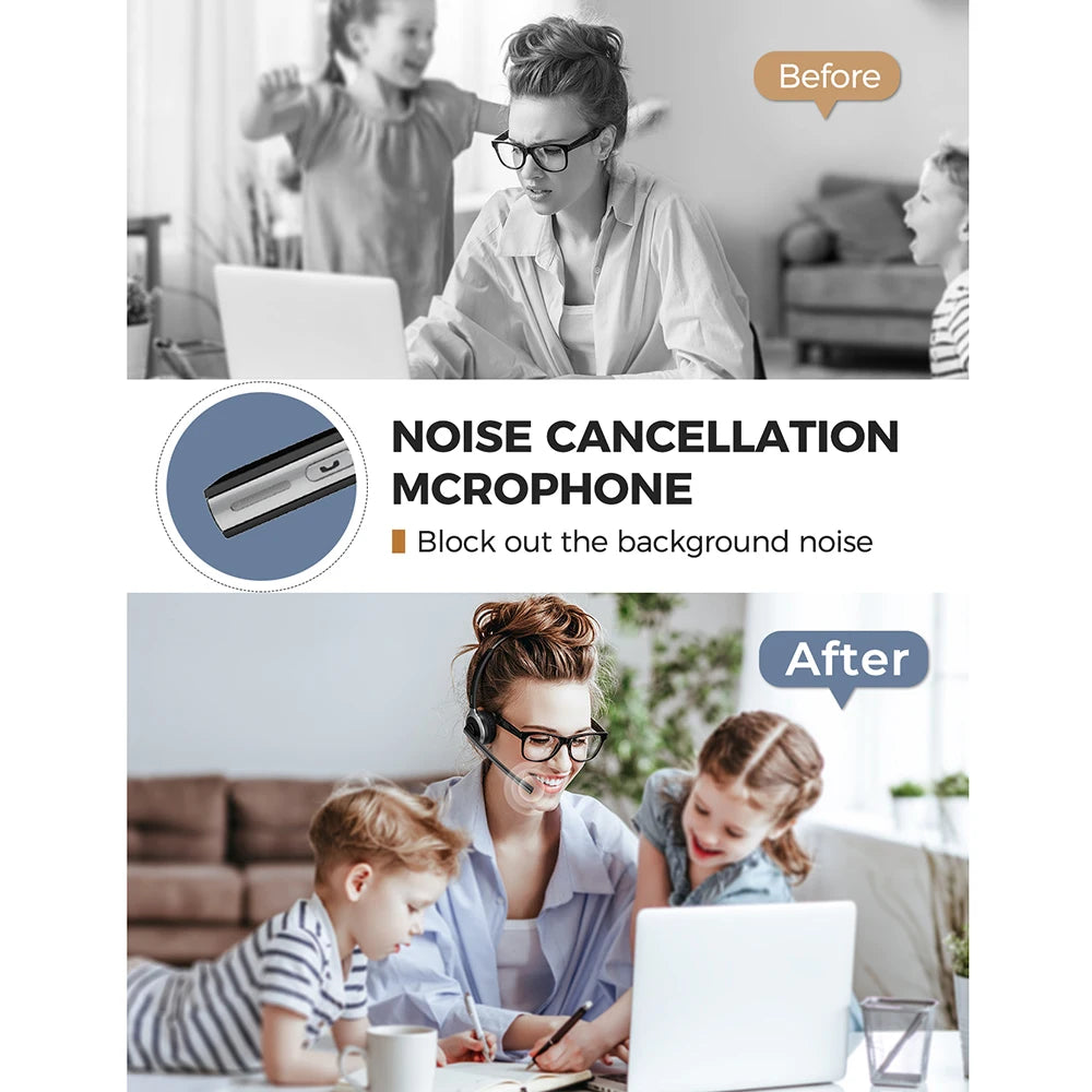 Mpow M5 Wireless Headphones with Mic