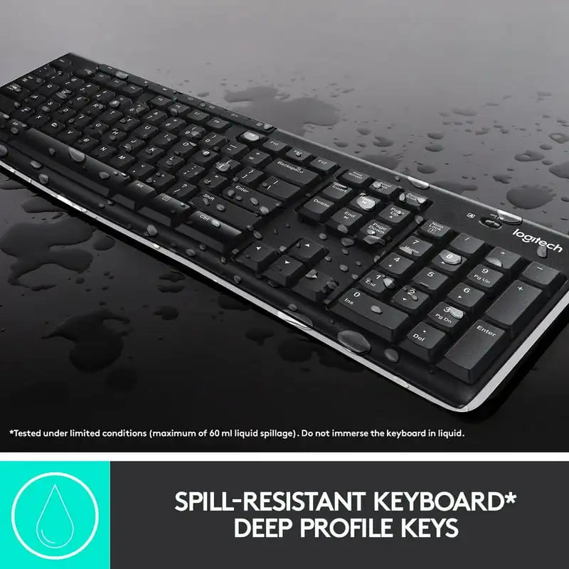 Logitech Wireless Keyboard Mouse Combo