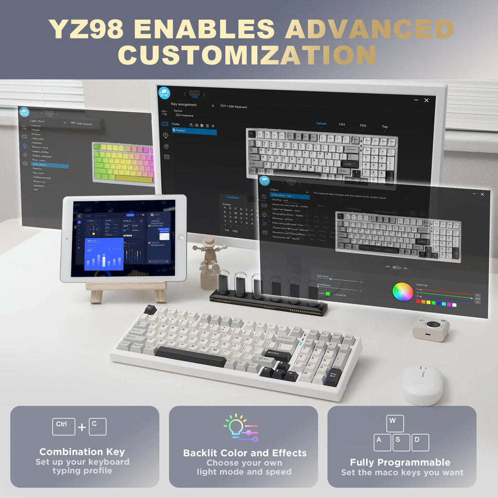 YUNZII YZ98 Mechanical Gaming Keyboard