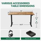 Standing Desk with Drawer