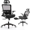 COLAMY Ergonomic Mesh Office Chair with Footrest