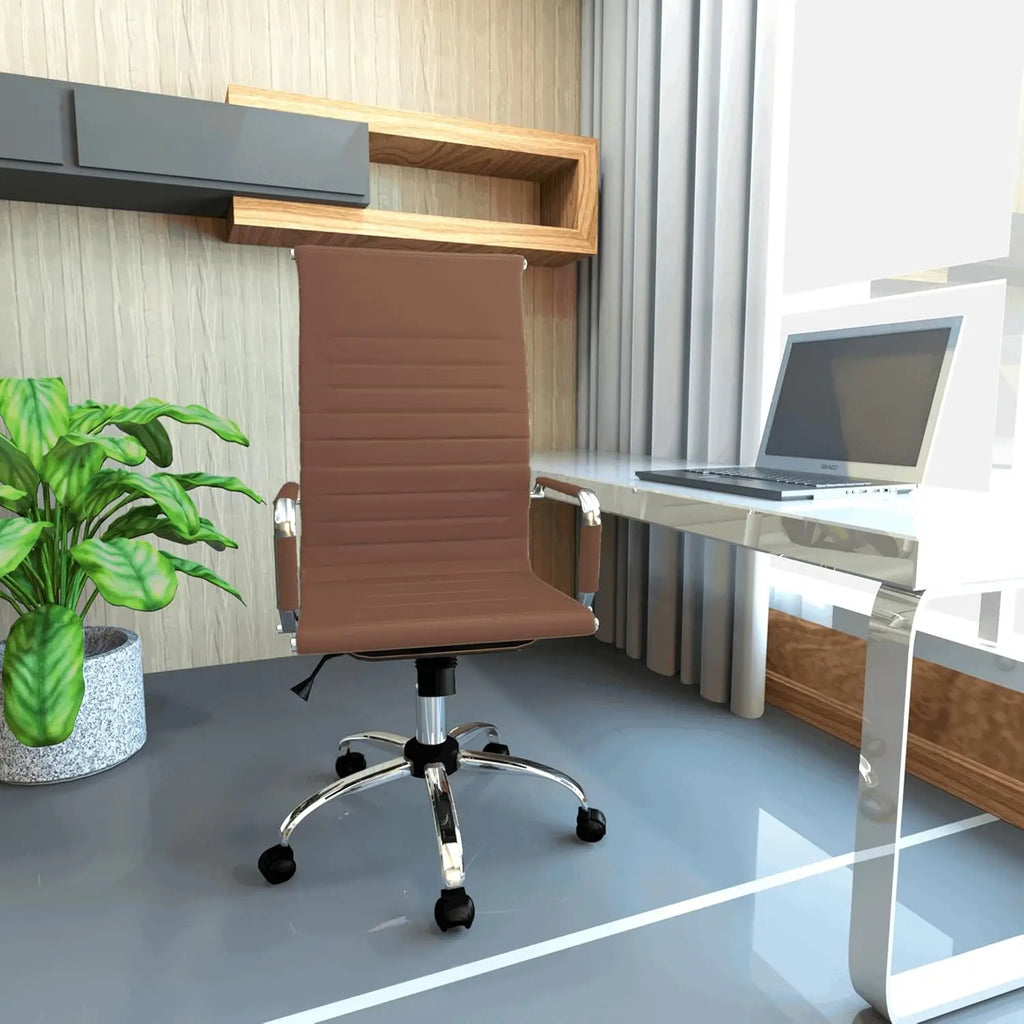 High Back Leather Office Chair