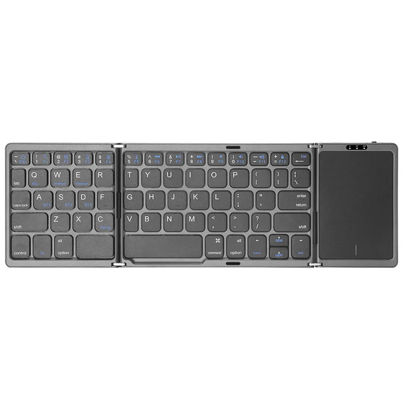 Foldable Bluetooth Keyboard with Touchpad
