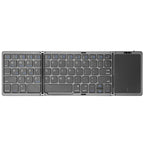 Foldable Bluetooth Keyboard with Touchpad