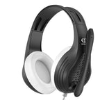 3.5mm Wired Over Ear Headphones with Mic