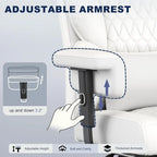 Ergonomic High Back Office Chair with Footrest