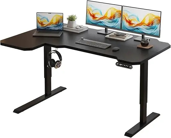 59 Inch L Shape Standing Desk