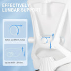 Ergonomic Office Chair with Footrest