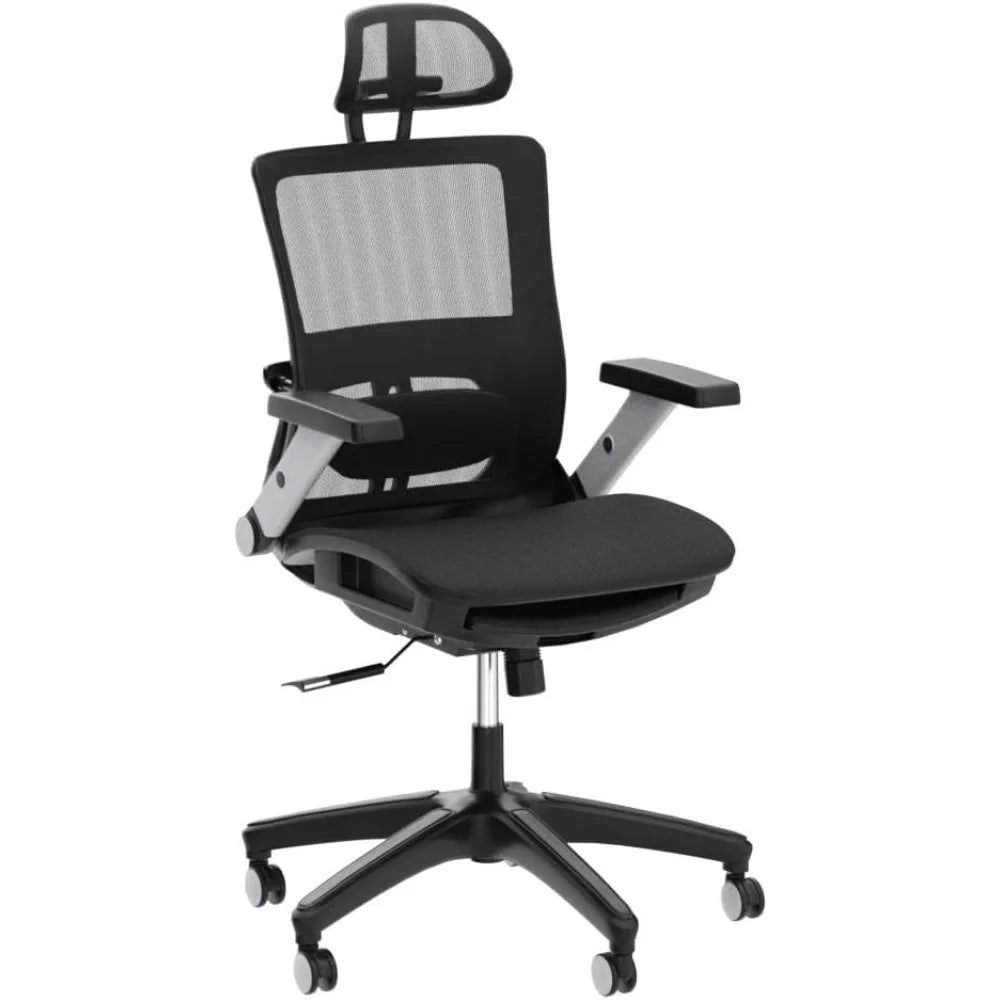COLAMY Ergonomic Mesh Office Chair with Footrest