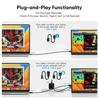 Dopesplay 15.6 Inch Portable Monitor