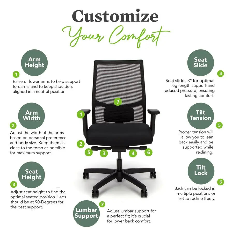 Ignition 2.0 Ergonomic Office Chair