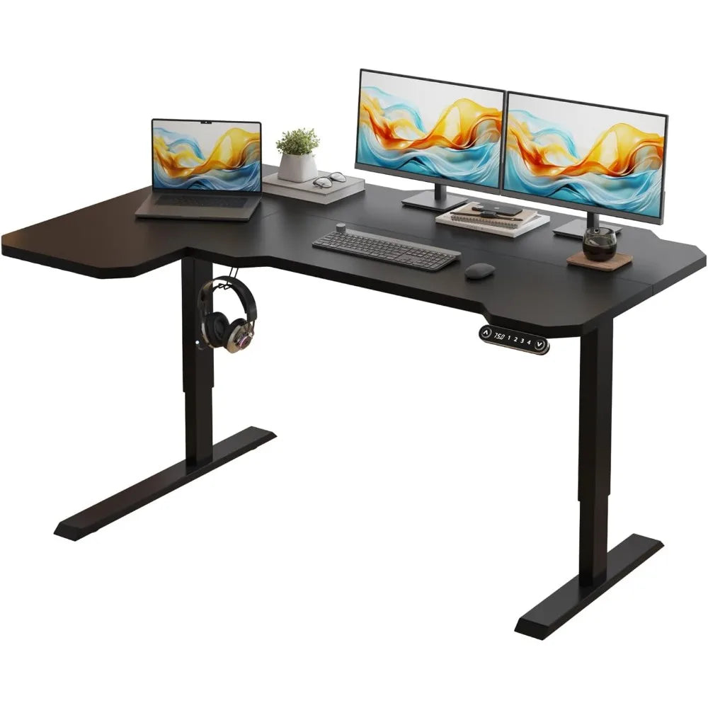 59 Inch L Shape Standing Desk