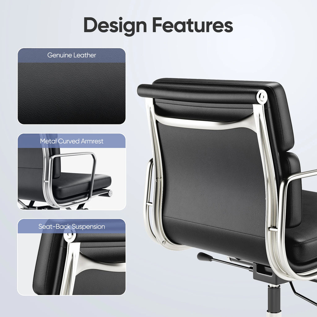 Classic Leather Executive Office Chair