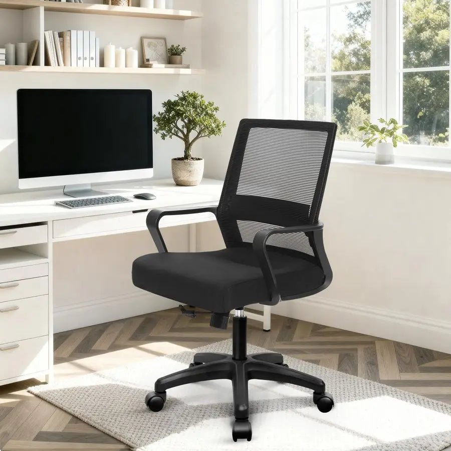 Ergonomic Mesh Office Chair with Wheels