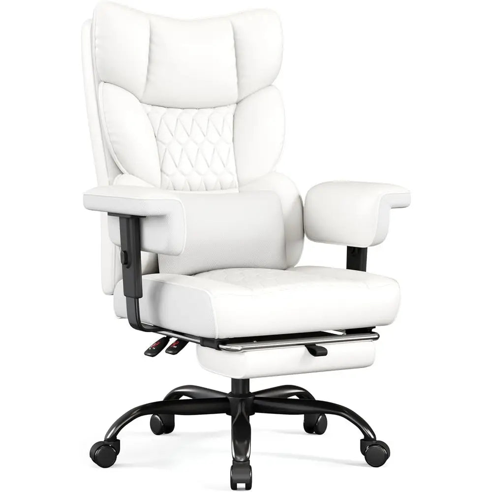 Ergonomic High Back Office Chair with Footrest