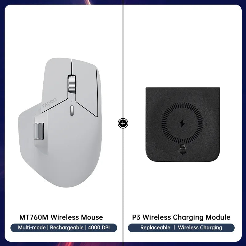 Rapoo MT760 Tri Mode Wireless Mouse