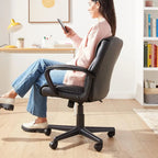 Adjustable Task Office Chair with Armrests