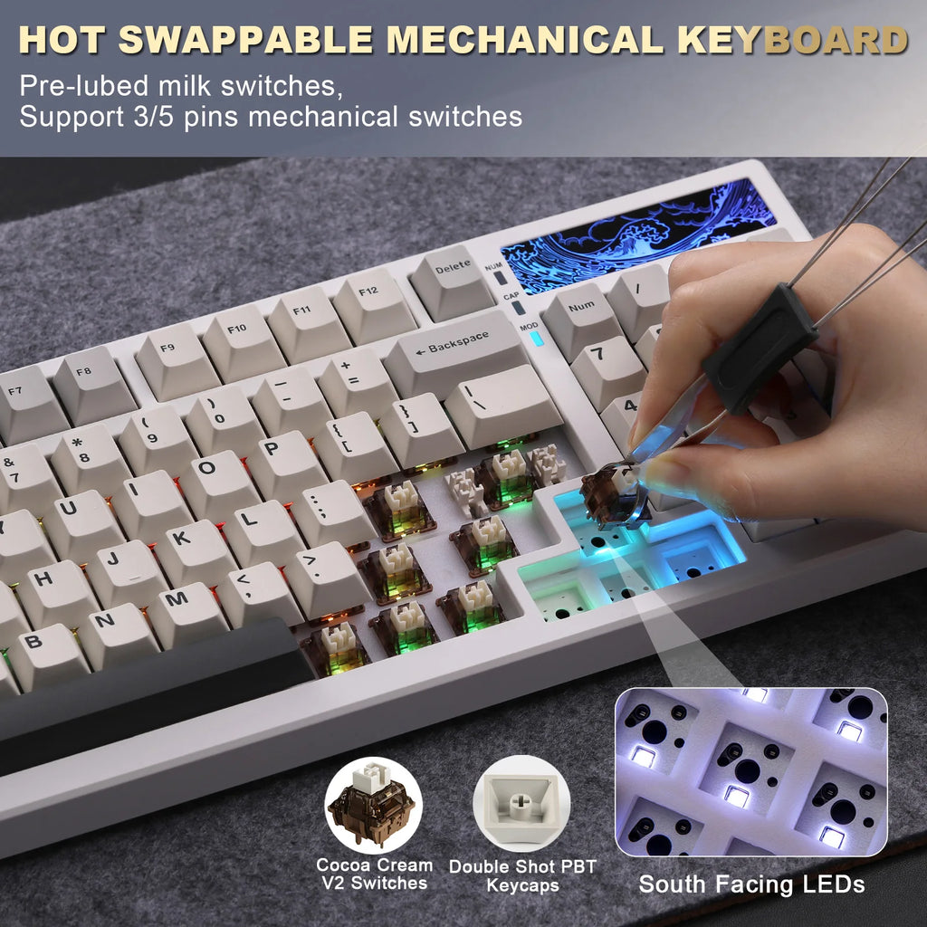 YUNZII YZ98 Mechanical Gaming Keyboard