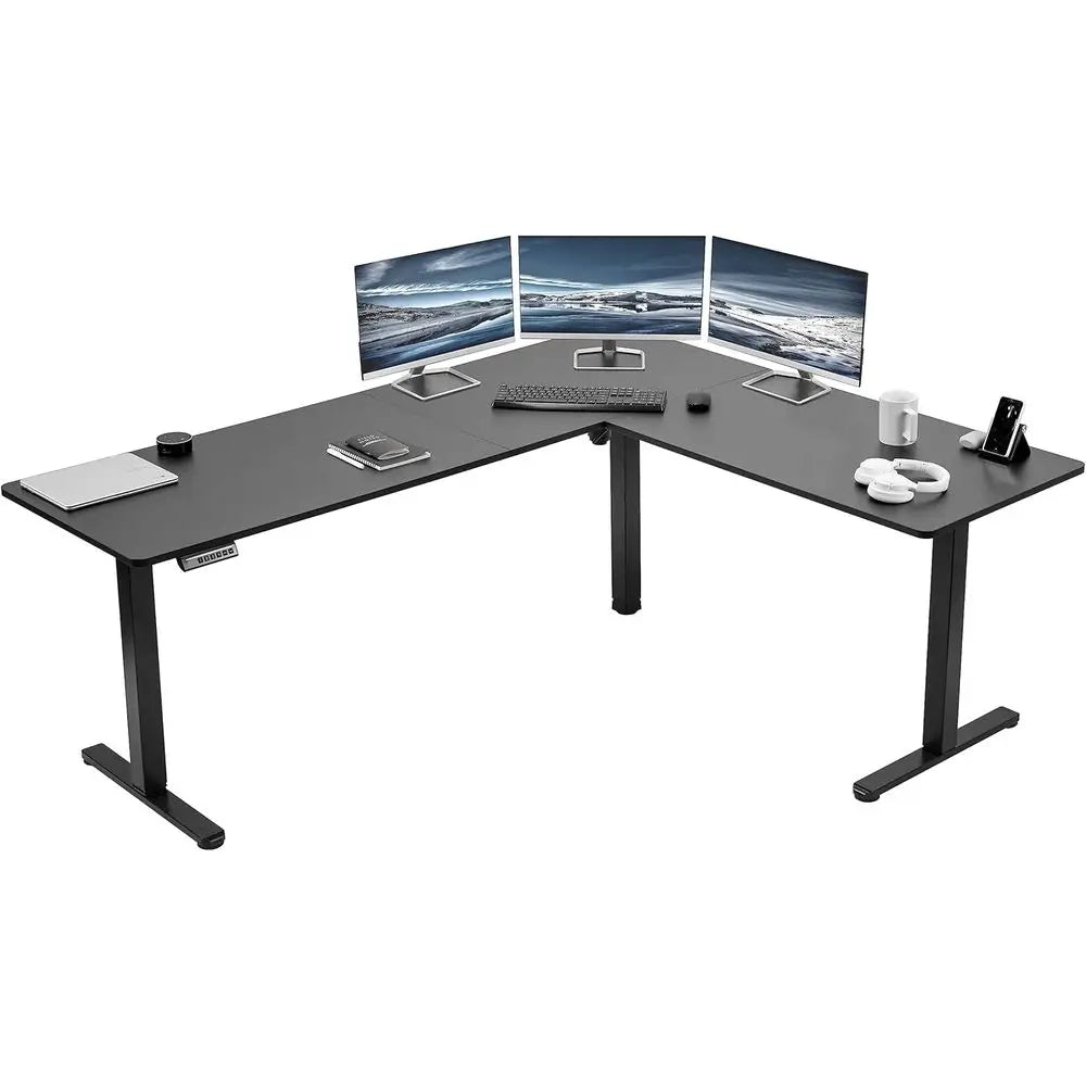 75x63 Reversible L Shaped Standing Desk