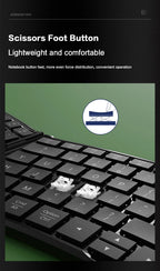JOMAA Split Ergonomic Foldable Keyboard