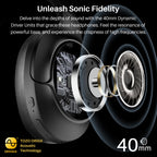 TOZO Hi-Res ANC Over Ear Headphones