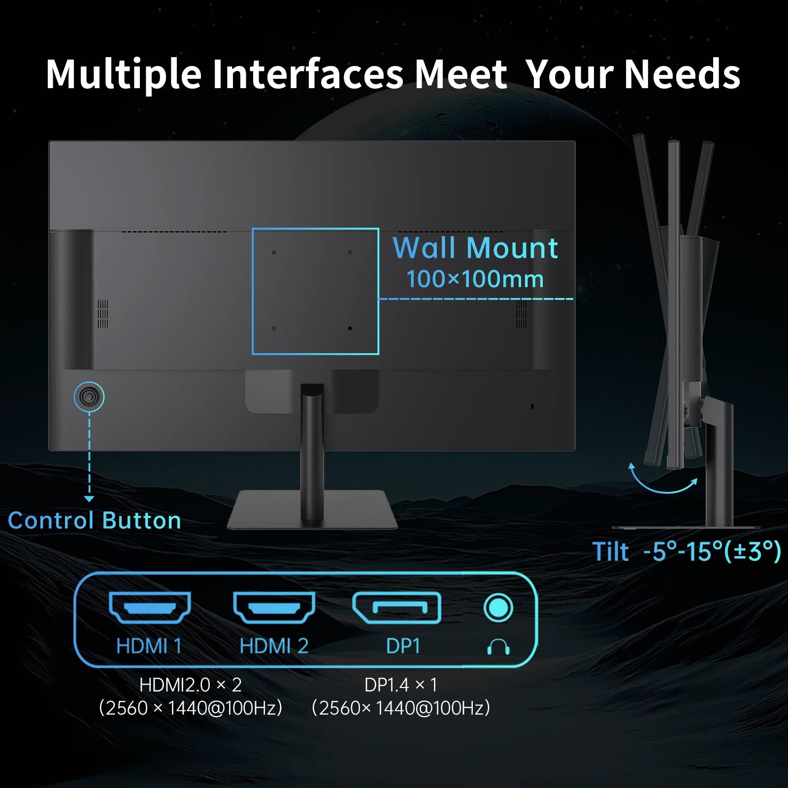 KTC 32 Inch 2K Computer Monitor
