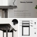 Electric 4 Leg Standing Desk