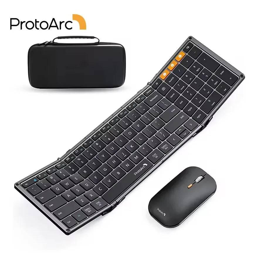 ProtoArc XKM01 Foldable Keyboard Mouse Combo