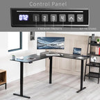 75x63 Reversible L Shaped Standing Desk