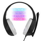 3.5mm Wired Over Ear Headphones with Mic