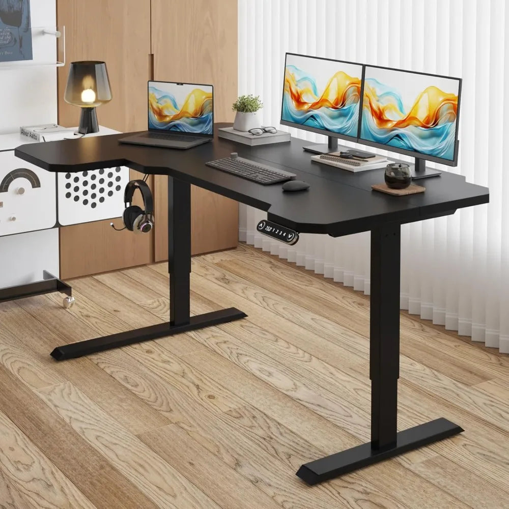 59 Inch L Shape Standing Desk