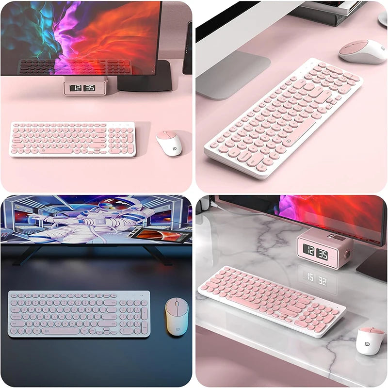 E-YOOSO Wireless Keyboard Mouse Set