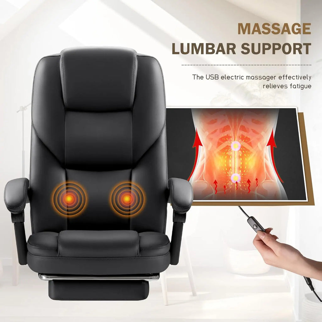 Executive Office Chair with Footrest