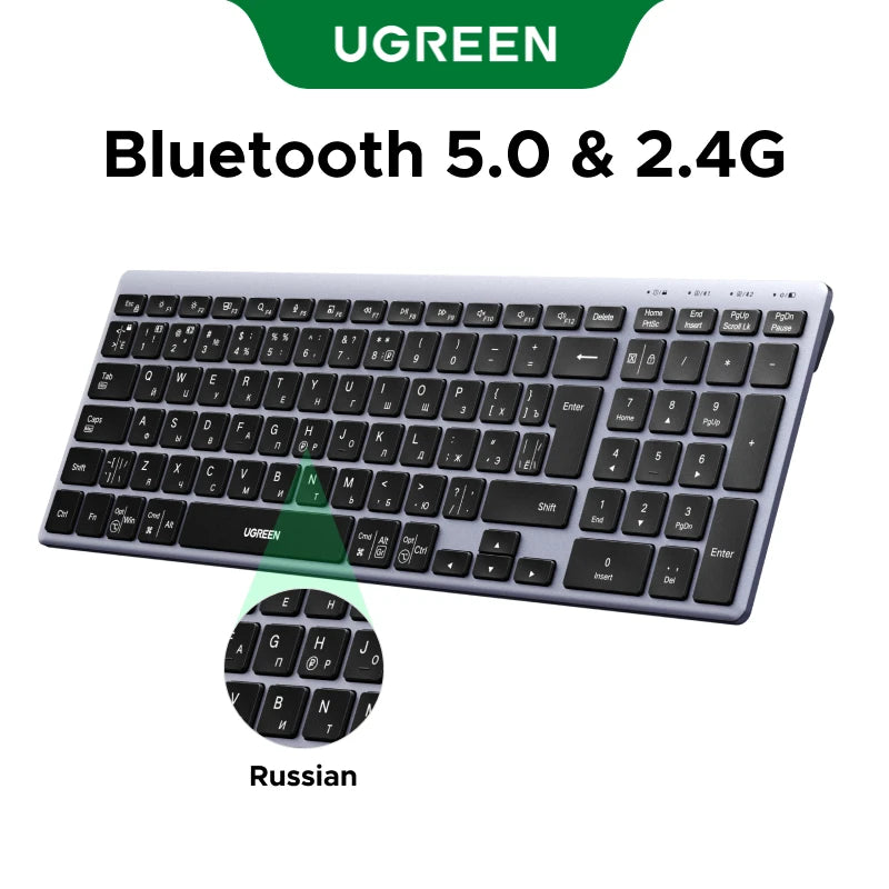 UGREEN 99 Key Wireless Keyboard