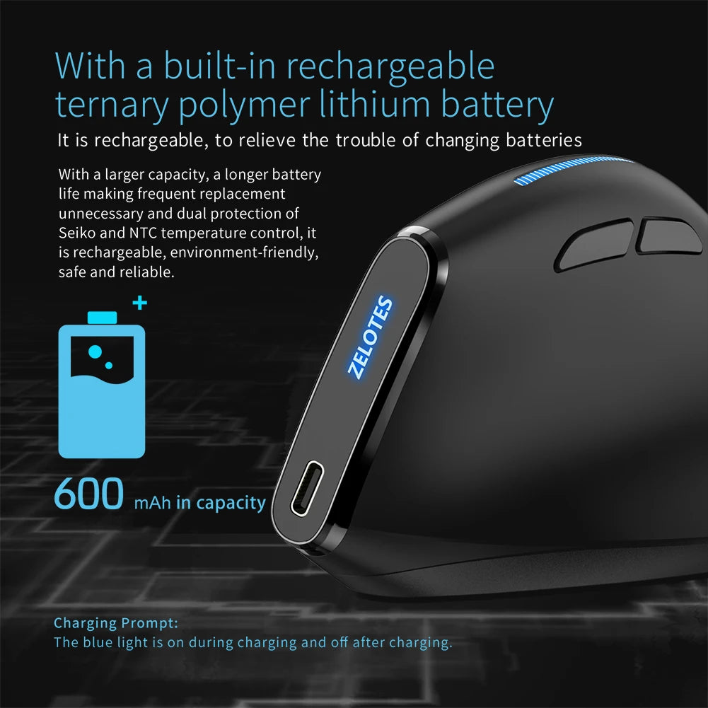 ZELOTES F36A Wireless Mouse