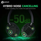 Picun F6 ANC Bluetooth Headphones