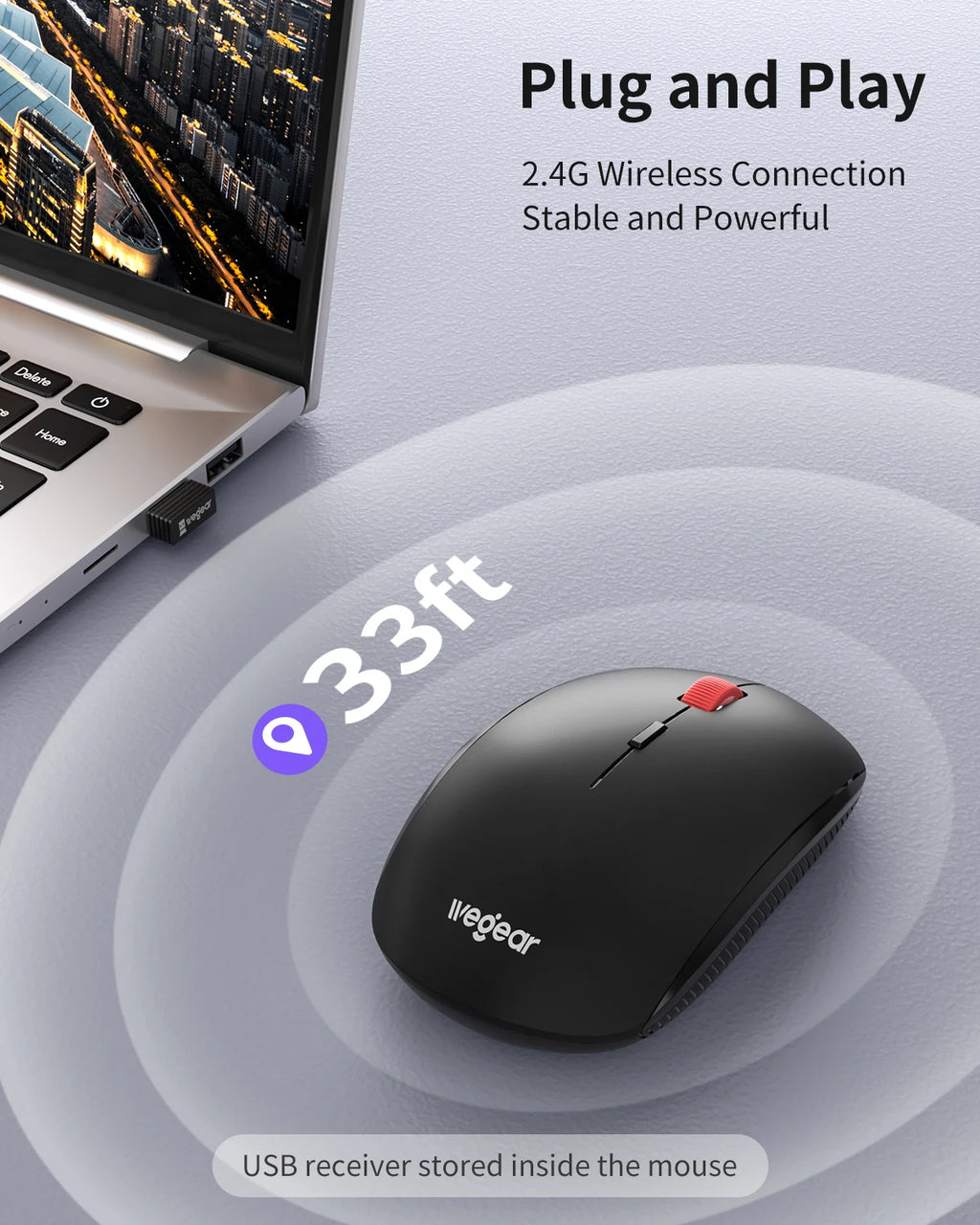 Wegear Slim Wireless Mouse