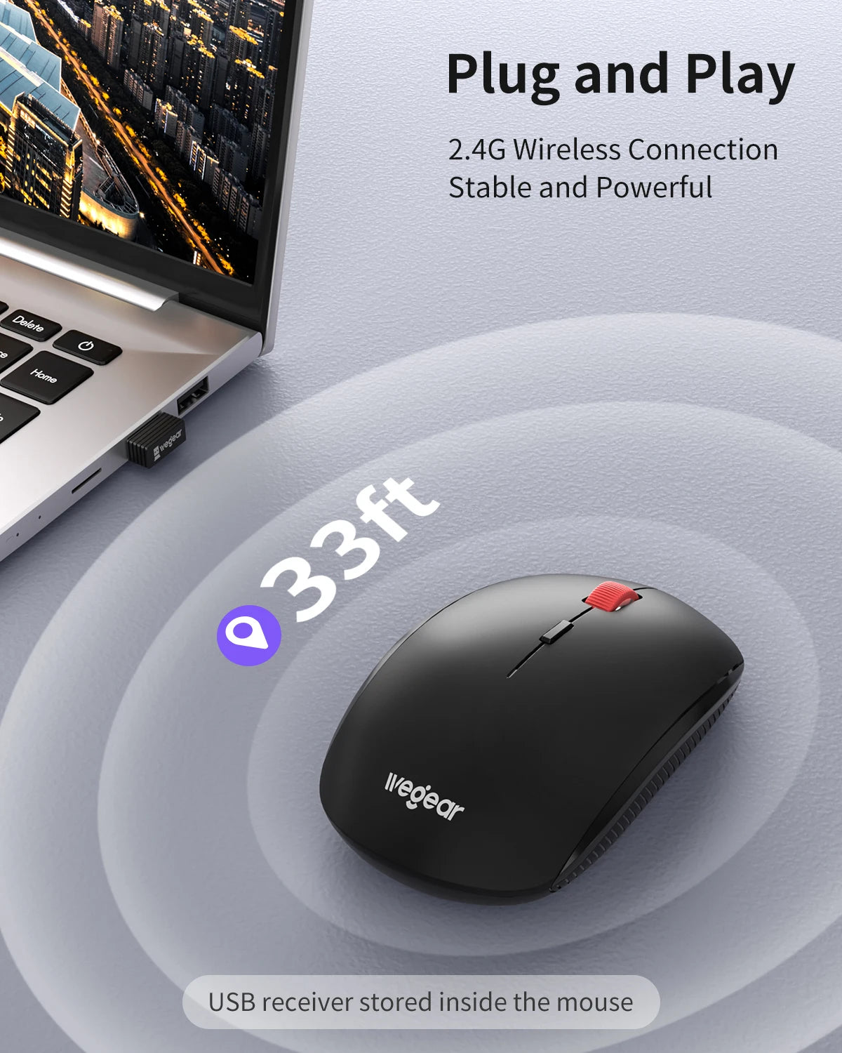 Wegear Slim Wireless Mouse