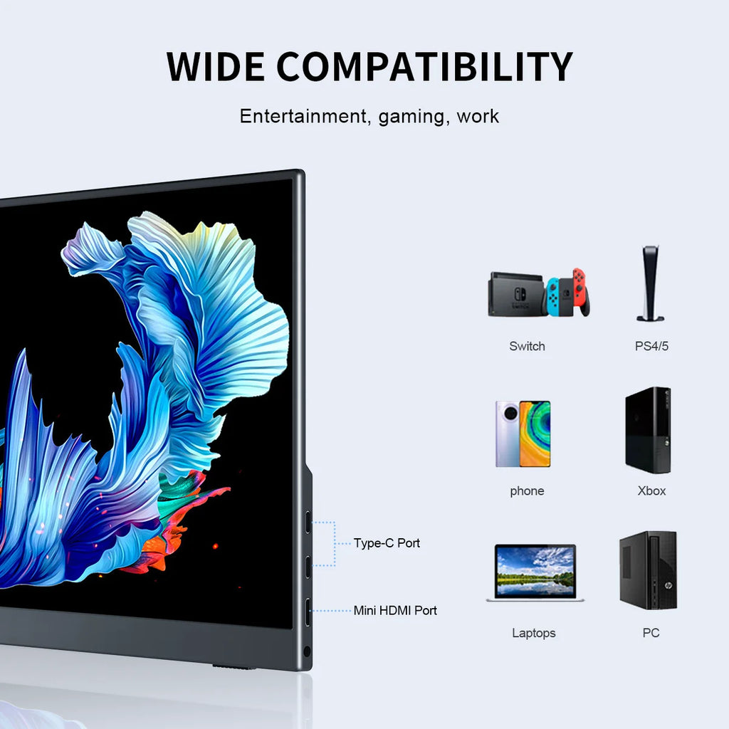 13.3 Inch 2.5K Portable Monitor