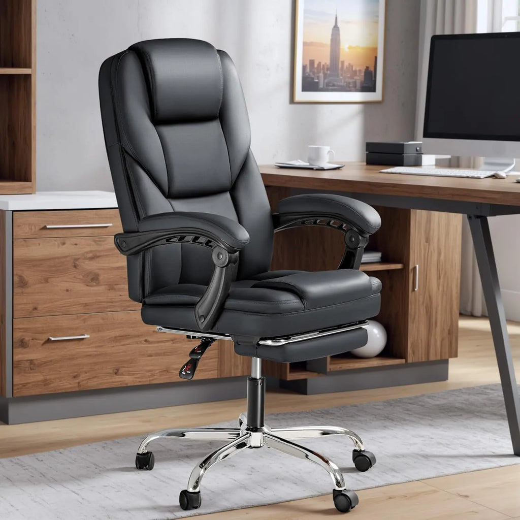 Executive Office Chair with Footrest