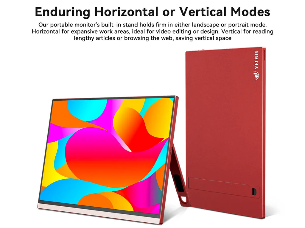 VEOU 16 Inch Portable Gaming Monitor