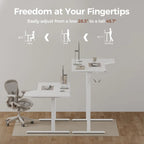 63 Inch L Shaped Standing Desk