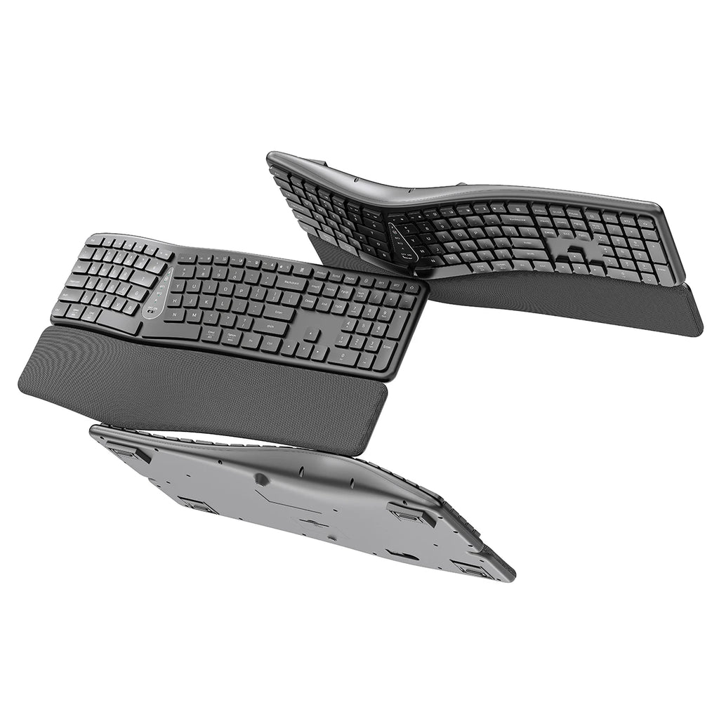 Ergonomic Wireless Bluetooth Keyboard
