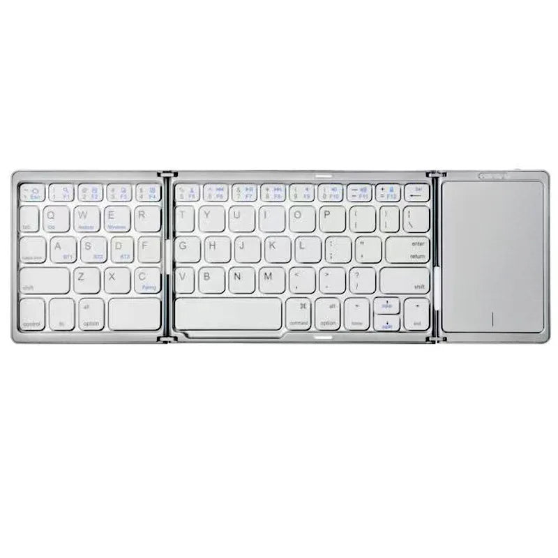 Foldable Bluetooth Keyboard with Touchpad