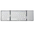Foldable Bluetooth Keyboard with Touchpad