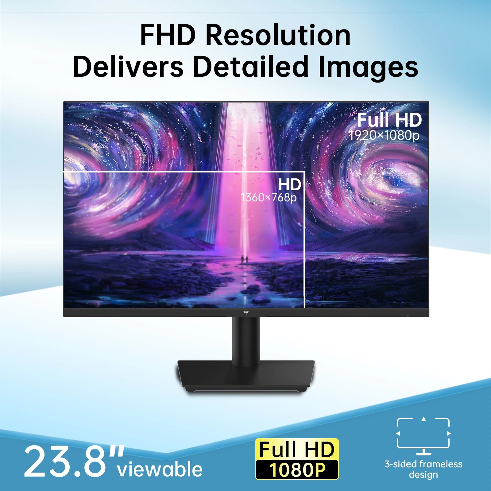 24 Inch 1080P Gaming Monitor 100Hz