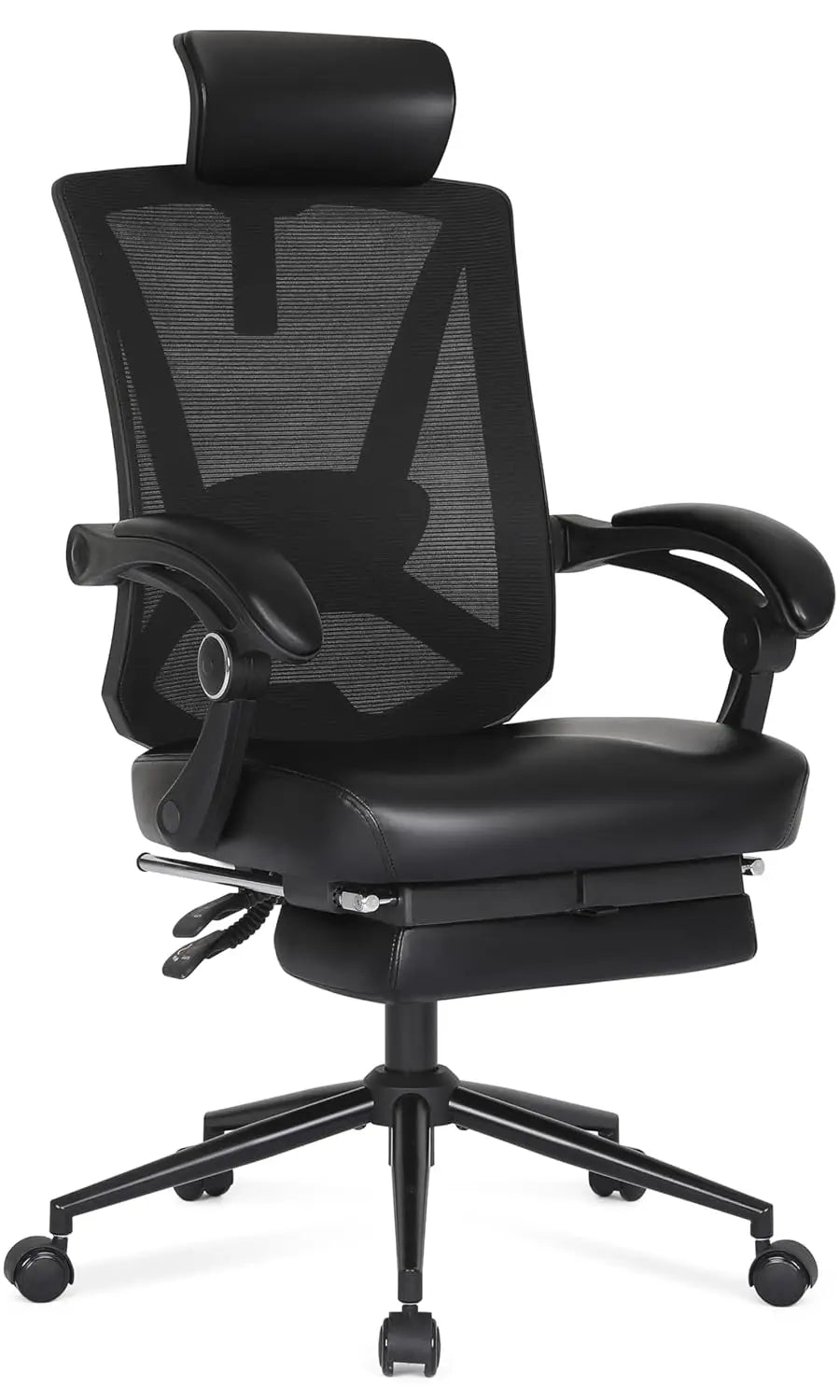 Ergonomic Office Chair with Footrest