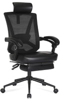 Ergonomic Office Chair with Footrest