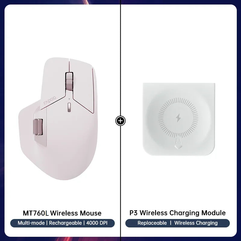 Rapoo MT760 Tri Mode Wireless Mouse